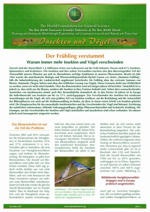 Der Frühling verstummt – Warum immer mehr Insekten und Vögel verschwinden